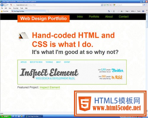 Detailed HTML5 Website Layout Coding Tutorials