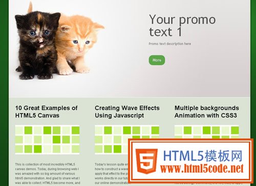 Detailed HTML5 Website Layout Coding Tutorials