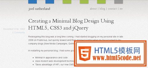 Detailed HTML5 Website Layout Coding Tutorials