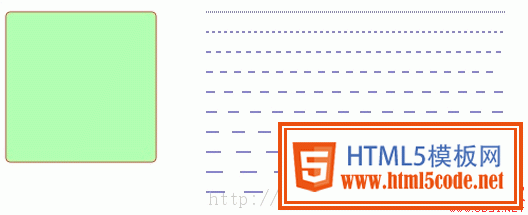 HTML5 Canvas自定义圆角矩形与虚线示例代码_html5教