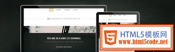 TXT Responsive Template