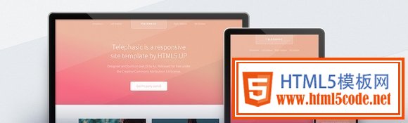 Telephasic responsive template