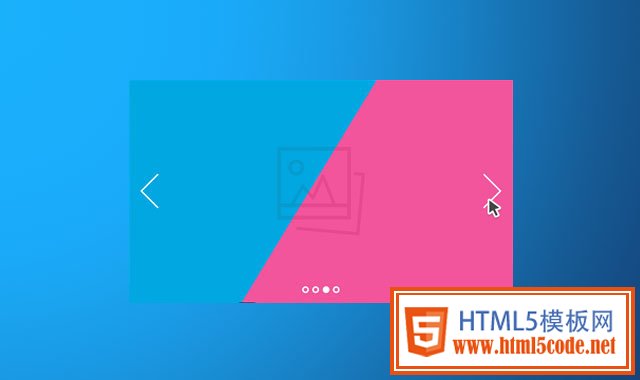 HTML5 SVG响应式路径过渡动画幻灯片特效