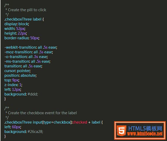 纯CSS设置Checkbox复选框控件的样式(五种方法)