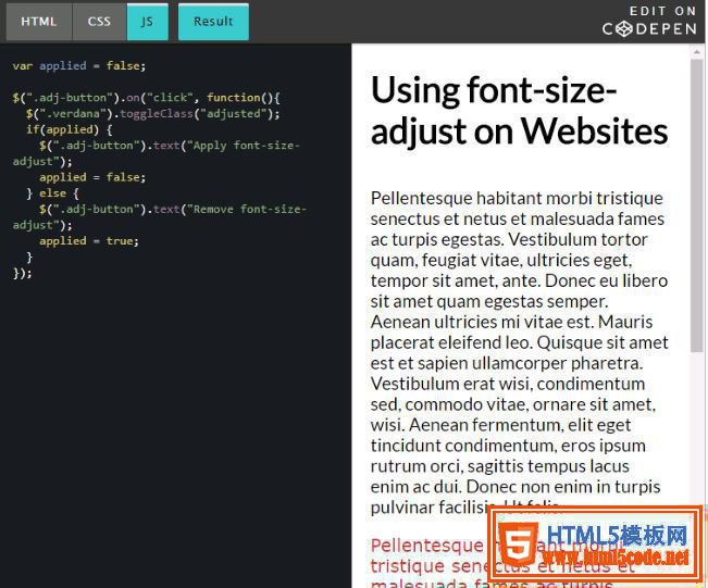 详解使用 CSS 的 font-size-adjust 属性改善网页排版